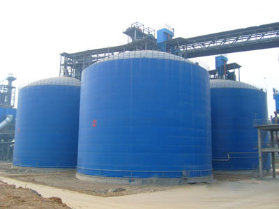 横峰水泥钢板库改造