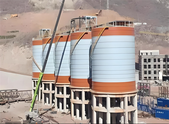 横峰高架钢板仓