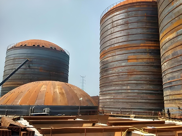 横峰焦粉钢板仓